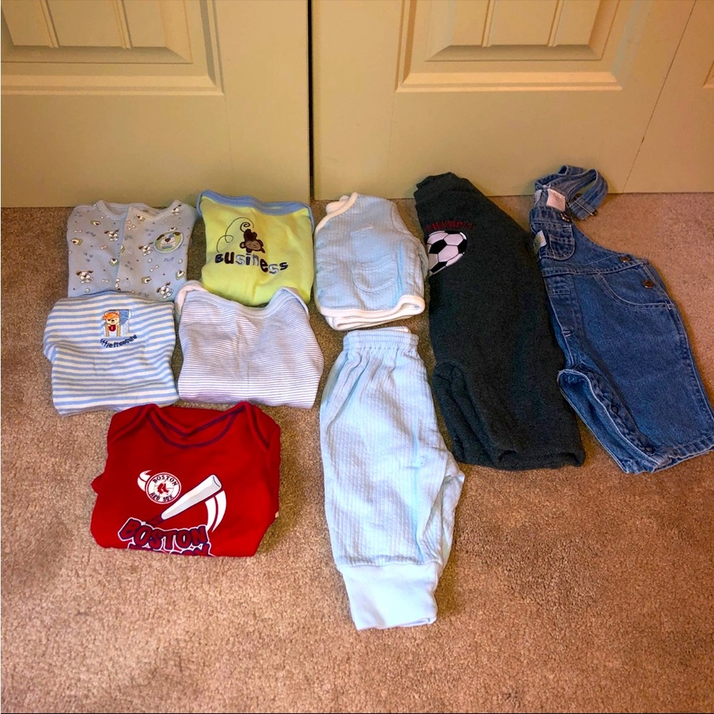 Baby Boy Clothes 0-3 Months